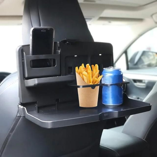 Universelles Auto-Rücksitztablett für Essen, Getränke und Telefone