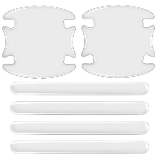 Tiras protectoras transparentes para manijas de puertas de automóviles y espejos
