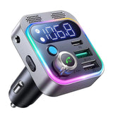 Cargador de coche USB de 4 puertos con carga rápida PD tipo C de 48 W