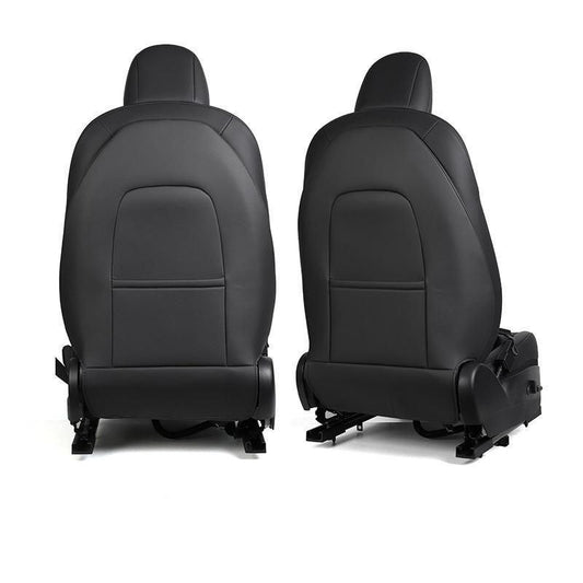 Almohadillas protectoras de respaldo de asiento de coche de cuero de microfibra de lujo
