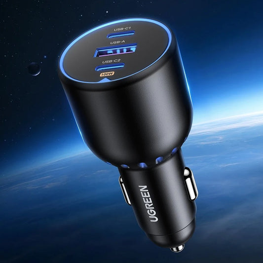 130-W-USB-C-Autoladegerät für schnelles und effizientes Laden