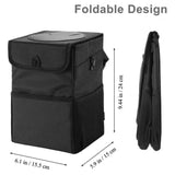 Papelera impermeable para coche