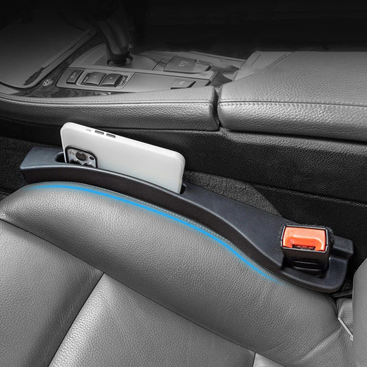 Relleno universal para huecos de asiento de automóvil con ranura de almacenamiento: a prueba de fugas y duradero
