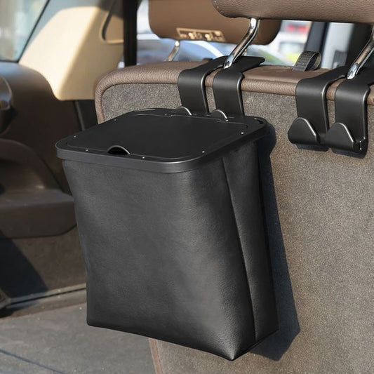 Leder Auto Mülleimer