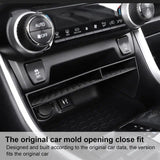 Car Console Organizer Tray - Anti-Skid, Durable Storage Solution for RAV 4