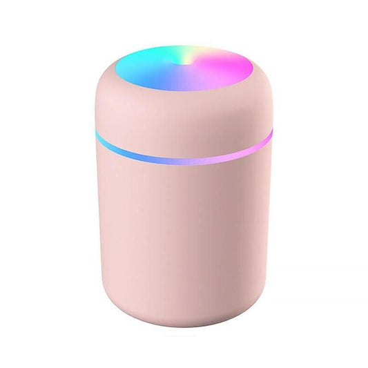 Tragbarer USB-Luftbefeuchter mit farbenfroher Aromadiffusion