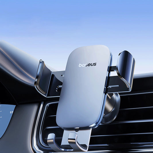 Telefonhalterung für die Lüftung im Auto aus Metall – Sichere und stilvolle Befestigung