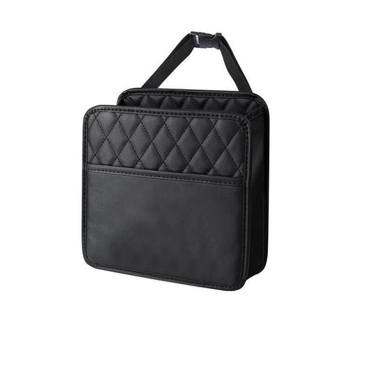 Organizador impermeable para respaldo de asiento de automóvil con bolsillo para teléfono