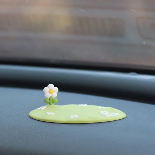 Linda estera de silicona antideslizante para tablero de automóvil universal