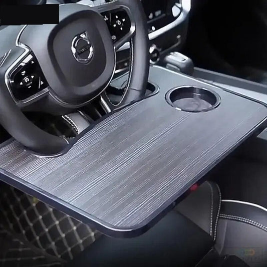 Multifunktionale Schreibtischablage für das Autolenkrad