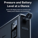 Portable Wireless Air Compressor Pump for Car & Bicycle Tyres