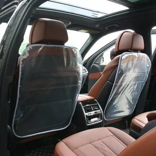 Funda protectora para respaldo de asiento de automóvil para niños: resistente a raspaduras y suciedad, fácil de limpiar, ajuste universal