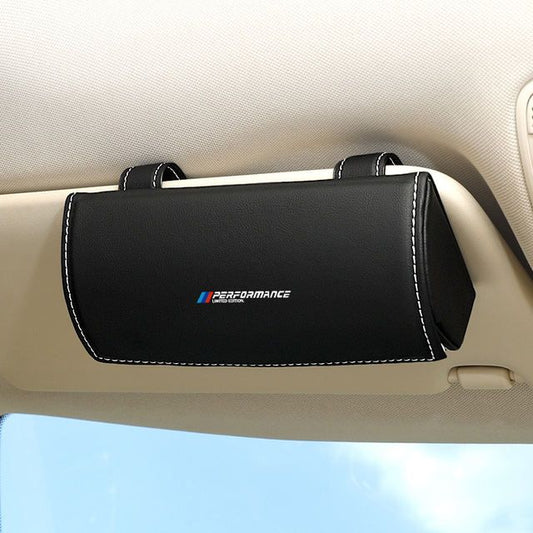 Luxus-Sonnenbrillenhalter für die Sonnenblende im Auto