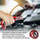 Hochleistungs-Starthilfekabel – Schnellanschluss-Starthilfekabel für Autos, Transporter und LKWs