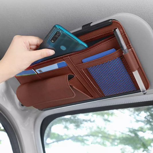 5-in-1 Multifunktions-Sonnenblenden-Organizer fürs Auto