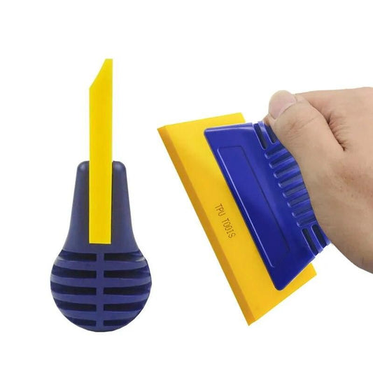 Raspador de vidrio de silicona y limpiador de agua
