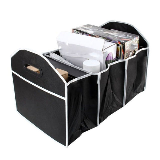 Organizador plegable con múltiples bolsillos para maletero de coche