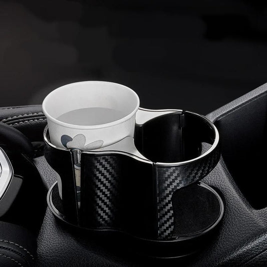 2-in-1 Universal-Getränkehalter-Expander fürs Auto mit verstellbarer Basis