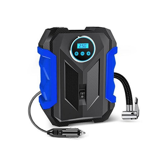 Tragbare digitale Reifenfüllpumpe mit LED-Lampe für Auto und Motorrad