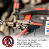 Hochleistungs-Starthilfekabel – Schnellanschluss-Starthilfekabel für Autos, Transporter und LKWs