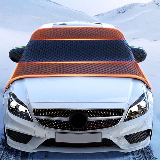 Ganzjahres-Schutzhülle für die Windschutzscheibe des Autos – Schutz aus Oxford-Stoff gegen Schnee, Eis und Sonne