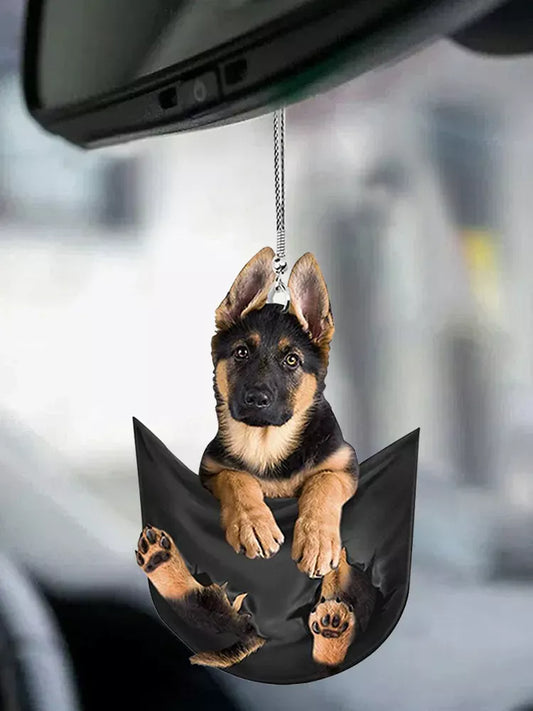 Colgante de coche mini cachorro