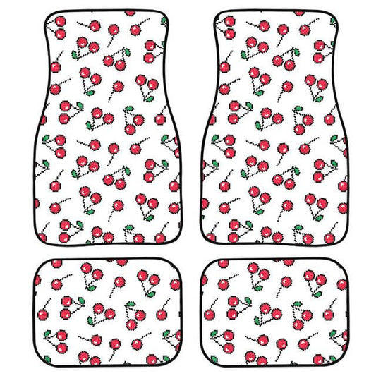 Kirschblüten-Automatten mit rosa Hintergrund