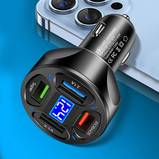 3-Port-USB-Autoladegerät