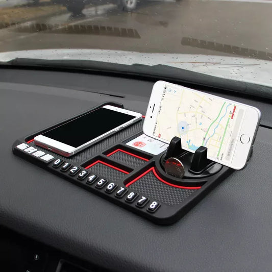 Alfombrilla antideslizante universal multifunción para salpicadero de coches