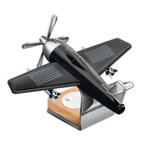 Solarbetriebener rotierender Flugzeug-Autolufterfrischer und Ornament