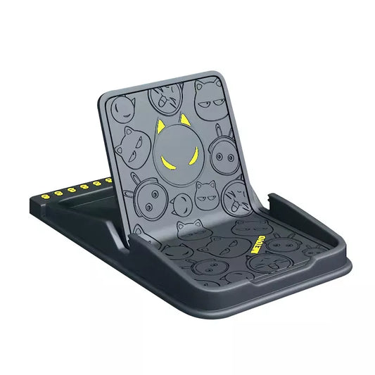 Tenedor universal del teléfono del silicón del tablero de instrumentos del coche 3 en 1 con la estera antideslizante de GPS