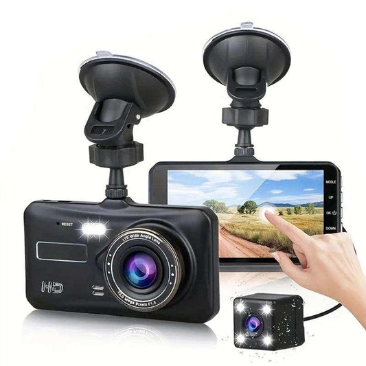 1080P Full HD Dual Dashcam mit Nachtsicht und 170° Weitwinkelobjektiv