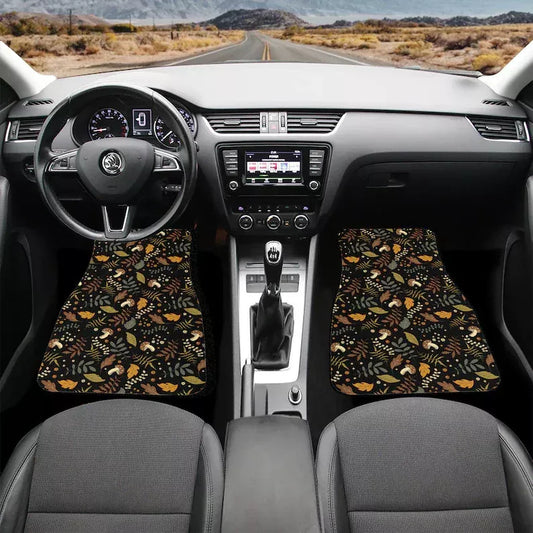 Klassische Auto-Fußmatten mit Bohemian-Muster