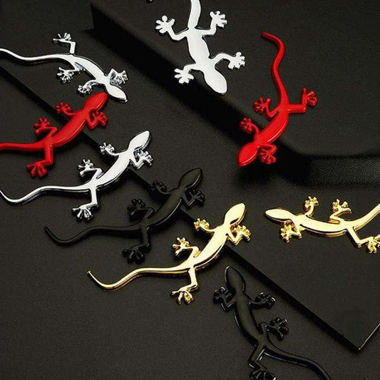 Reflektierender Gecko Eidechsen Autoaufkleber