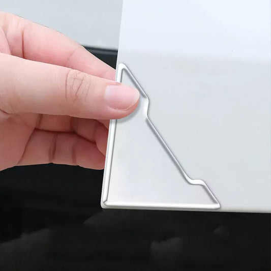 Protectores de esquina de puerta de coche de silicona transparente universal