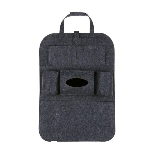 Organizador universal de almacenamiento para asiento trasero de coche con 6 bolsillos