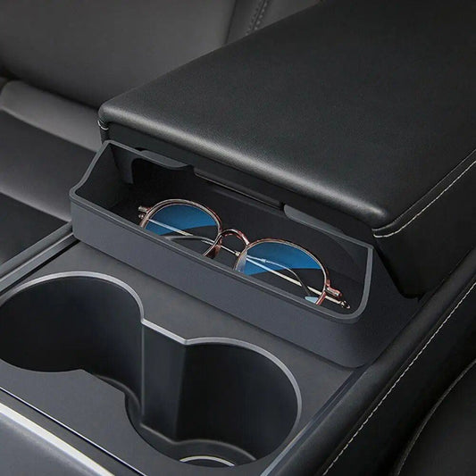 Organizador de almacenamiento de consola central para Tesla Model 3 y Model Y