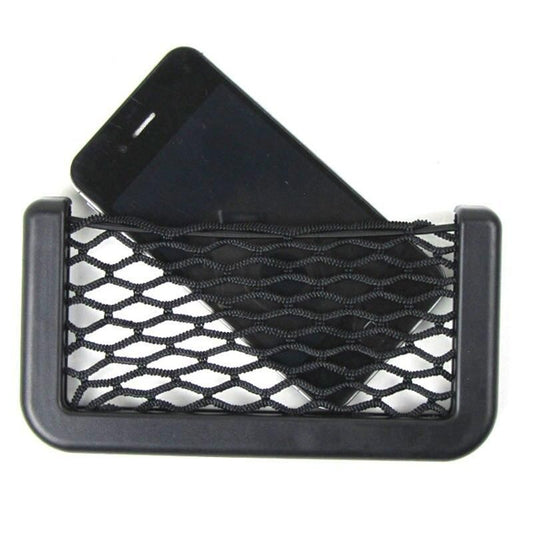 Organizador de red de almacenamiento para asiento de automóvil universal compacto (15 * 8 cm)