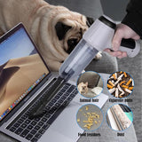 Leistungsstarker kabelloser Handstaubsauger für Auto und Zuhause