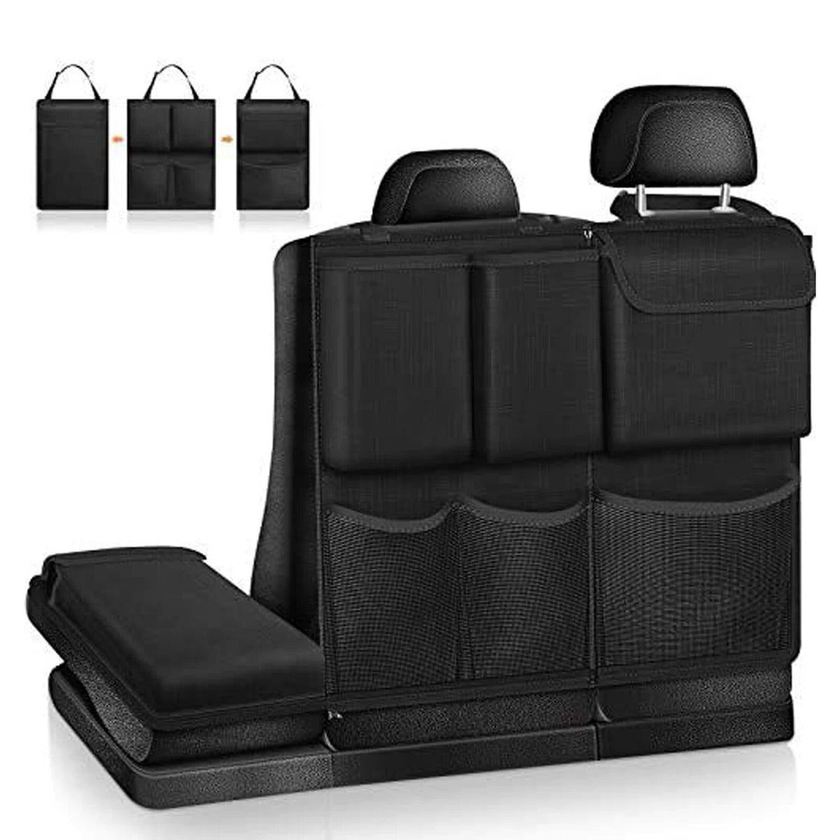 Organizador universal para maletero y asiento trasero de coche - Bolsa de almacenamiento de gran capacidad