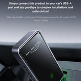 USB-A Wireless CarPlay Adapter for iPhone