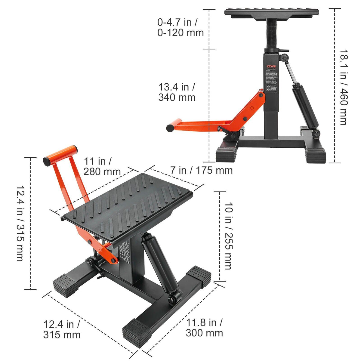 Hydraulischer Dirtbike-Hebeständer