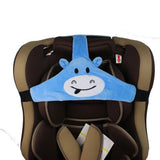 Almohada de cuello de viaje en forma de U con dibujos animados para bebés y niños