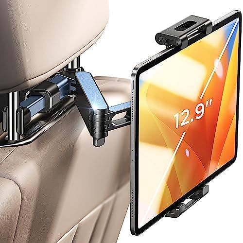 Stretchable Car Back Seat Tablet & Phone Holder for 4.7-12.9 Inch Devices