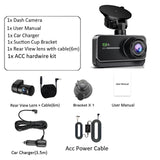 4K WiFi Dual Dash Cam mit Nachtsicht