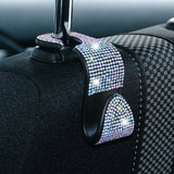 Gancho universal para asiento de coche con forma de diamante