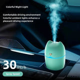 Kompakter, ultraleiser Auto-Luftbefeuchter mit großer Kapazität und Aromatherapie-Funktion