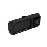 Wi-Fi-Dashcam mit 3 Objektiven und Infrarot-Nachtsicht – 4K + 1080P