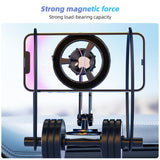 Soporte magnético para teléfono de coche de metal giratorio de 360°