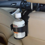 Soporte universal para bebidas y gancho de almacenamiento para el asiento trasero del coche